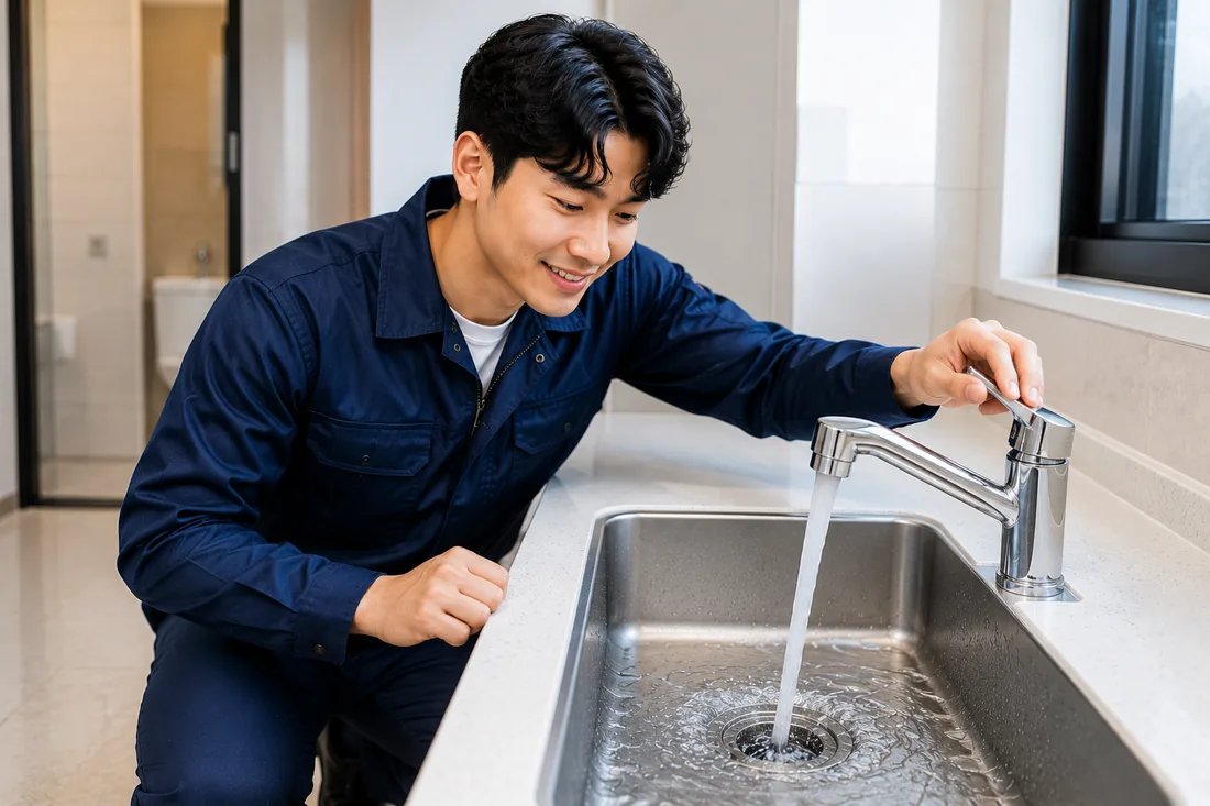 서울 동북권 싱크대막힘 찌꺼기 흡입