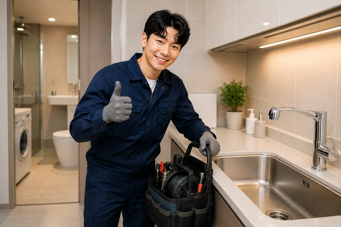 서울 동북권 싱크대막힘 통수 테스트